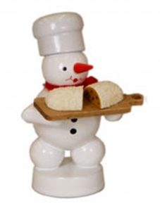 Bäcker-Schneemann mit Stollen