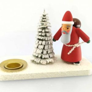 Kerzenhalter Weihnachtsmann