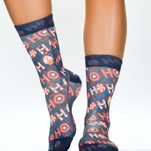 Wigglesteps Lady Socken Ho Ho Ho, 36-40