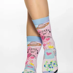 Wigglesteps Lady Socken Love Mom, 36-40