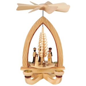 Kerzenpyramide Christi Geburt