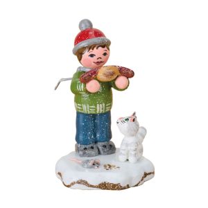 Hubrig Winterkind – Junge mit Bratwurst