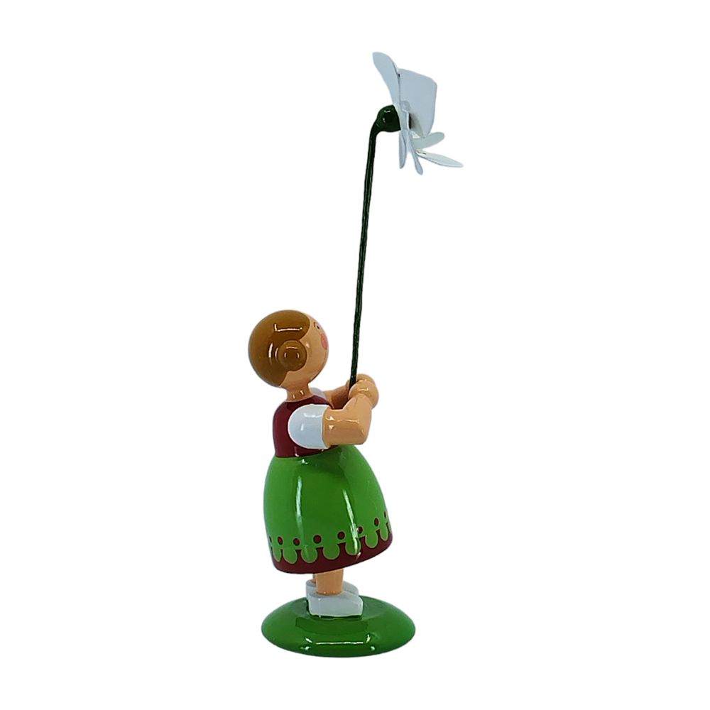 Blumenkind Mädchen mit Orchidee weiß – Bild 2