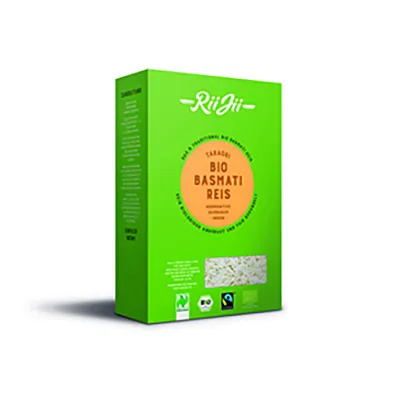 Rii Jii, Bio, Basmati Reis, 500 g Packung – Bild 2