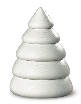 Winterbaum, maxi (Höhe 19cm) weiß