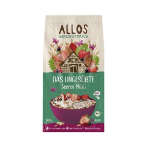 Allos Das Ungesüßte Beeren-Müsli 5 Stück zu 500 g