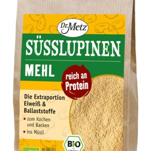 Süßlupinen-Mehl, reich an pflanzlichem Eiweiß