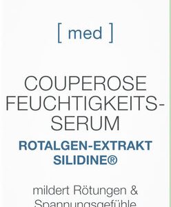 MED Couperose Feuchtigkeits-Serum Rotalgenextrakt SILIDINE