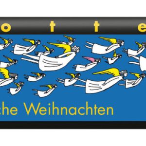 “Fröhliche Weihnachten” – Gewürzmarzipan auf Zimtnougat