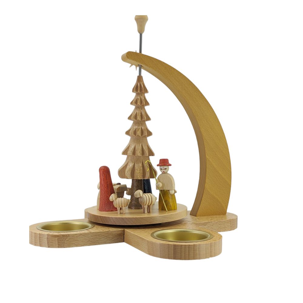 Teelichtpyramide Christi Geburt – Bild 2