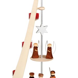 Pyramide L Form 2 Etagen Christi Geburt und Engel