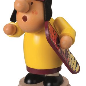 Räuchermann, Müllerchen® Snowboarder, 12x16cm