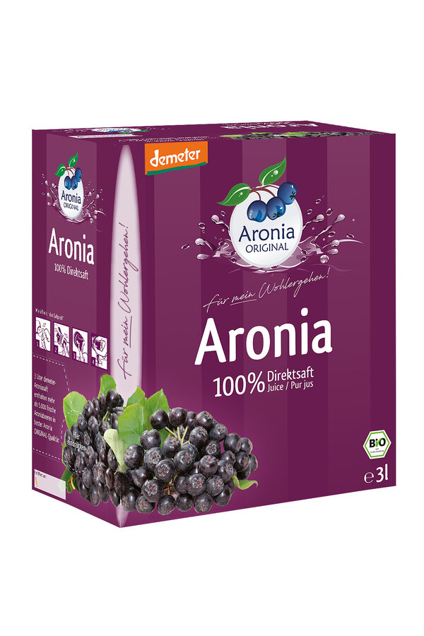 demeter Aronia Direktsaft 3l