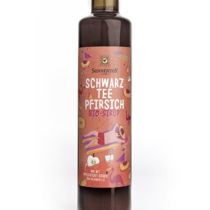 Schwarztee-Pfirsich Eistee Sirup