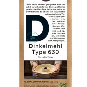 Bio Dinkelmehl Type 630