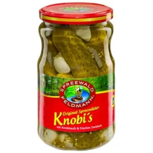 Spreewald-Feldmann, Original Spreewälder Knobi’s, 720 ml Glas