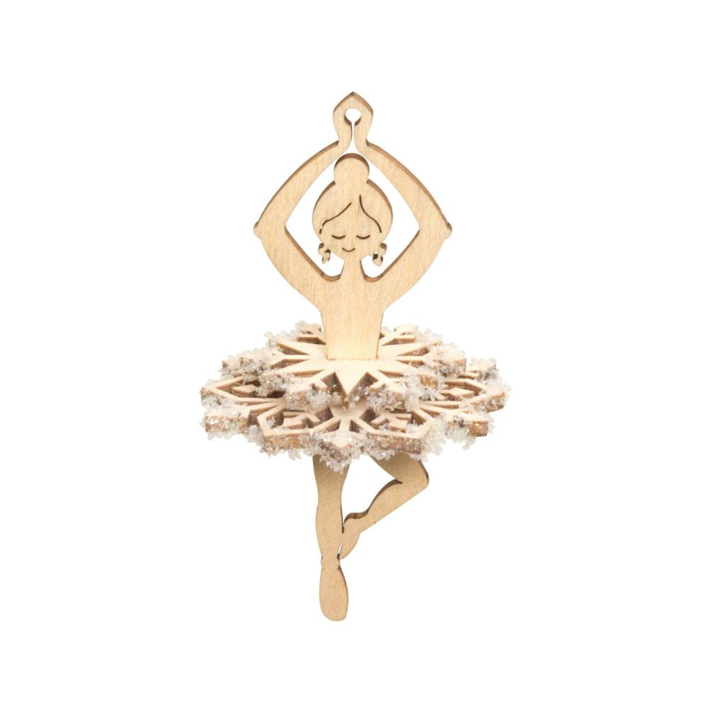 Baumschmuck Schneeflöckchen, 6-tlg. – Bild 3