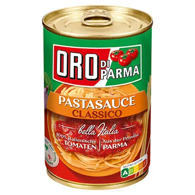 Oro Di Parma, Pastasauce Classico, 425 ml Dose