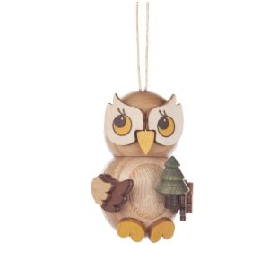 Behang Eulenkind mit Baum