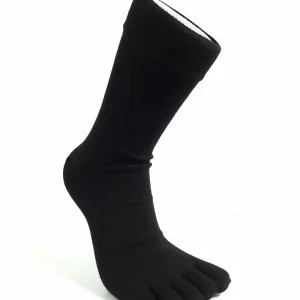 RS Zehensocken mit Ferse Schwarz, 36-41
