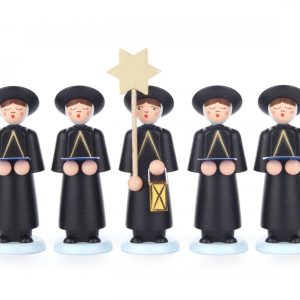 Kurrendefiguren schwarz, 9cm (5)