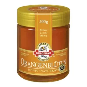 Bihophar, Orangenblüten-Honig, 500 g Glas