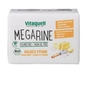 MEGARINE® Halbes-Pfund, Veganes Streichfett, Fettgehalt 60%