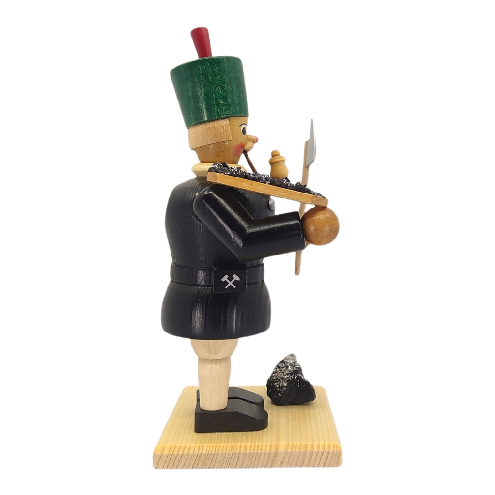 Räuchermann Bergmann mit Erzschale – Bild 5