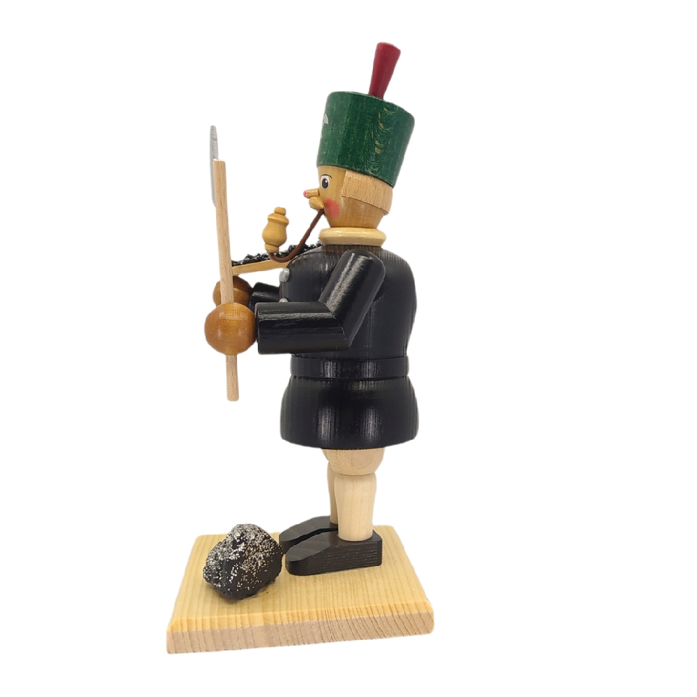 Räuchermann Bergmann mit Erzschale – Bild 3