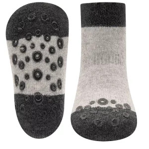 Ewers Krabbelsocken Sweater Grau, 17-18