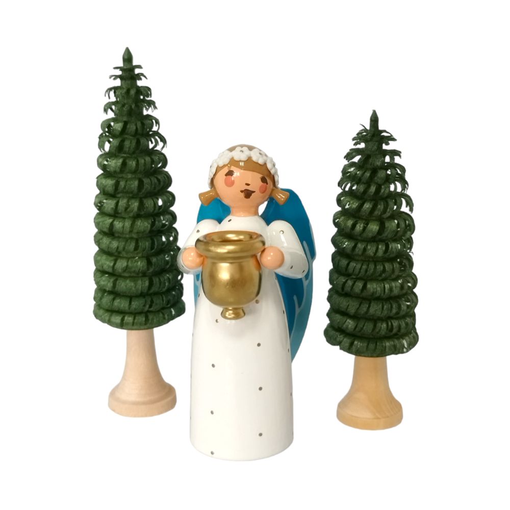 Engel mit Kerzenhalter, Set 2-tlg. – Bild 2