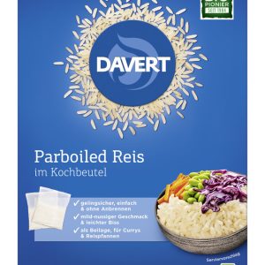 Parboiled Reis im Kochbeutel 250g
