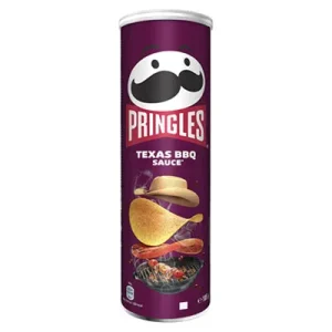 Pringles, Chips, Texas Barbecue Sauce, 185 g Dose