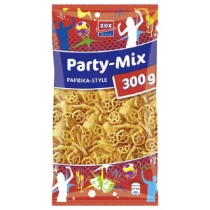 XOX, Knabberzeug, Party Mix, 300 g Beutel