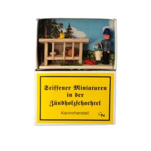 Zündholzschachtel – Hasenstall
