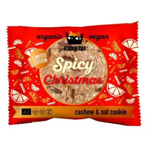 Kookie Cat, Christmas cookie with spices, Bio, 50g , Gluten Frei