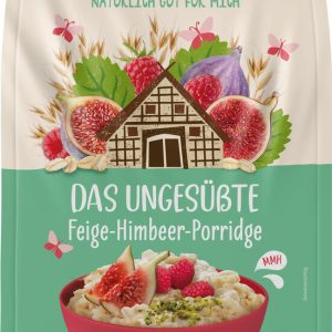 Das Ungesüßte Feige-Himbeer-Porridge