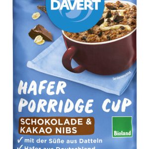 Porridge-Cup Schokolade & Kakao Nibs Bioland 65g