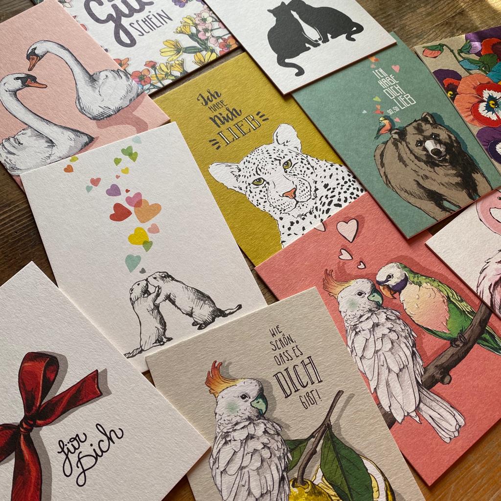 Postkarte Herzlichen Glückwunsch “Alia” von illi, über Kyute – Bild 4