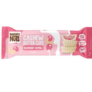 white Raspberry Rumble Nut Butter Cups, biovegan, 39g (3x13g)