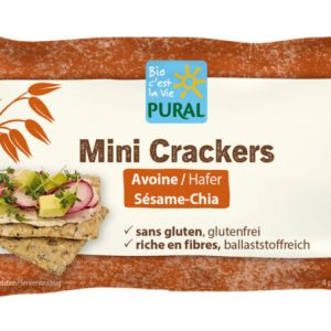 Mini Crackers Sesam-Chia