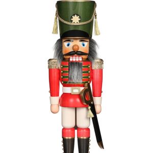 Nussknacker Gardesoldat lasiert