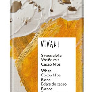 Stracciatella Weiße Schokolade mit Cacao Nibs