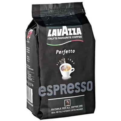 Lavazza, Espresso Perfetto, ganze Bohnen, 1 kg Packung