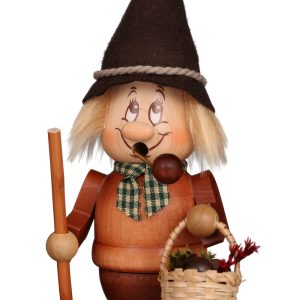 Räuchermann Miniwichtel Pilzsammler