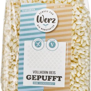 Vollkorn Reis gepufft, glutenfrei