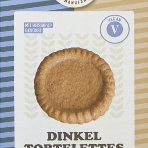 Tortelettes, Dinkel Vollkorngebäck