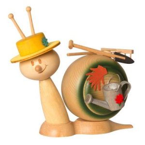 Räucherfigur Gärtnerschnecke – Neuheit 2025