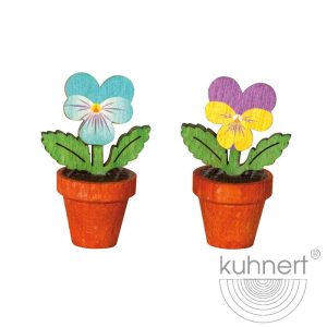 Stiefmütterchen klein 2er Set
