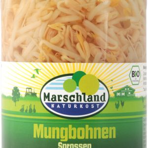 Bio-Mungbohnen Sprossen 370 ml Gl. MARSCHLAND